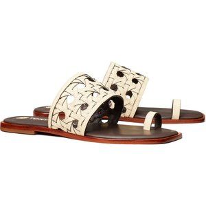 Tory Burch Off-White Sandals Size 9 1/2